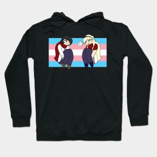 The Missing JJ Macfield And The Island Of Memories Trans Flag Hoodie